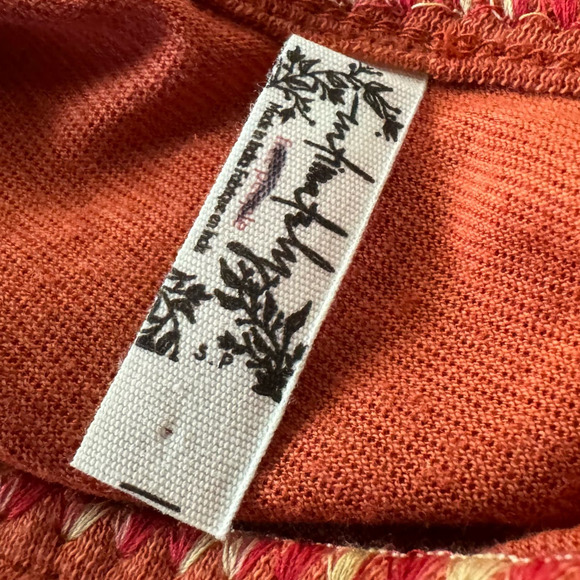 Intimately Free People Back To Basics Cami Top - Orange NWOT Size Small - Picture 7 of 7